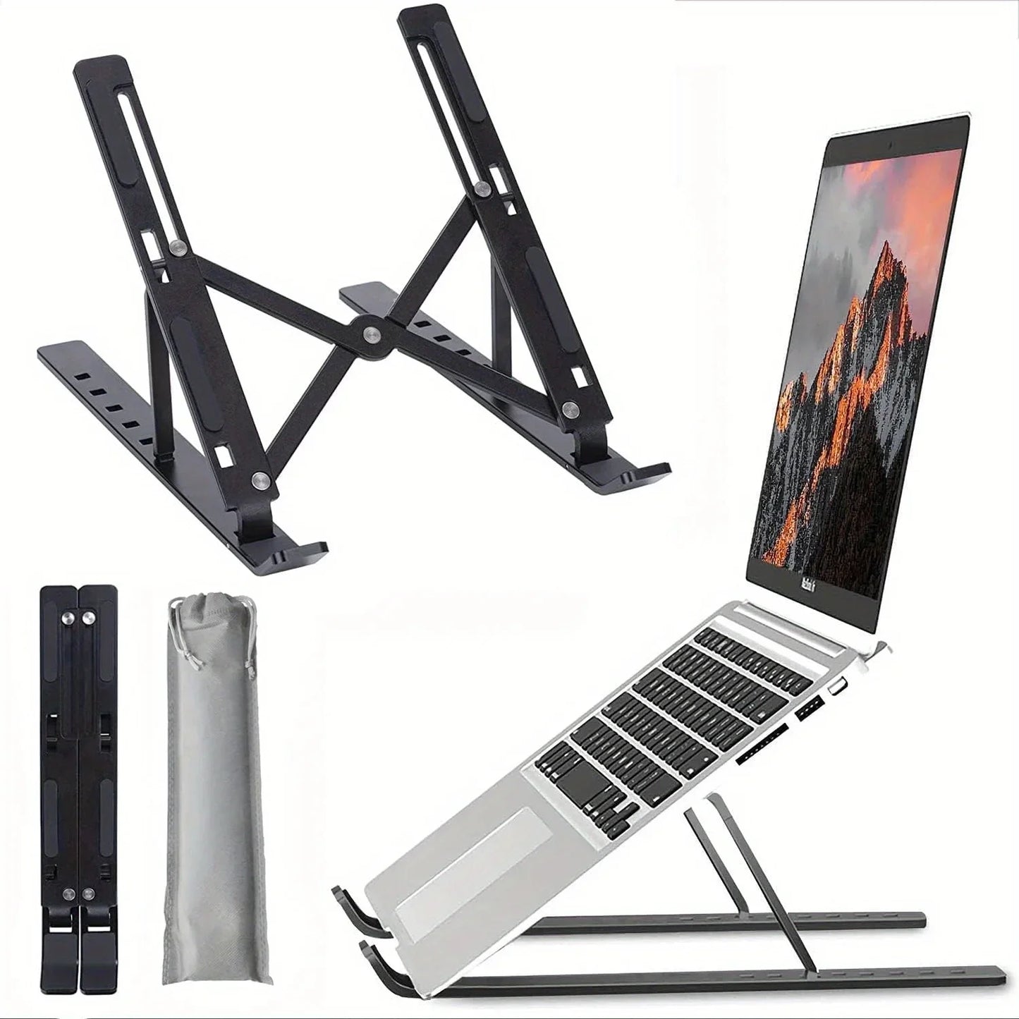 Aluminium Laptopstandaard Pro Series